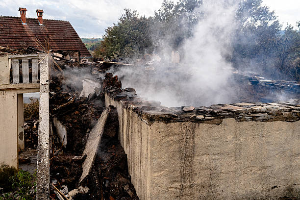 Professional Soot Cleanup technician working in Fulton, KY